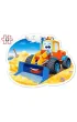 Puzzle maxi 4w1 - Pojazdy budowlane (8+12+15+20 el.) Castorland