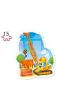 Puzzle maxi 4w1 - Pojazdy budowlane (8+12+15+20 el.) Castorland