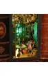 Puzzle Miniaturowy domek Book Nook Karty tarota Habarri