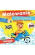 Ksi��eczka 15X15 cm Malowanie-doklejanie. Pojazdy wy�cigowe  Naklejki SKRZAT 070941