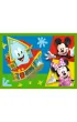 Puzzle 4w1 - W�r�d przyjaci� (12+15+20+24 el.) Trefl