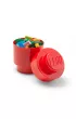 Okrgy pojemnik klocek LEGO Brick 1 Czerwony
