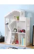 Rega� na ksi��ki dla dzieci p�ka domek na zabawki 2w1 LULILO CALLA 116cm XXL