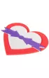 Craft with Fun Ozdoby dekoracyjne piankowe. Serca