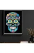 Diamond Dotz Haft diamentowy - Adults Flocked Neon Sugar Skull 35.5x45.7cm