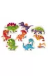 Puzzle szcz�liwe dinozaury Cubika