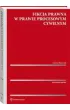 Fikcja prawna w prawie procesowym cywiln