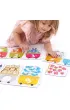 Puzzle z dziurk� 30 el. Poci�g do liczenia Bright Junior Media