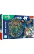 Puzzle 100 el. Wspania�a Rodzina Treflik�w