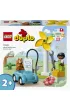 LEGO DUPLO Turbina wiatrowa i samoch�d elektryczny 10985