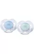 Avent Smoczek do uspokajania silikonowy - transparentny 0-6m 0%bpa