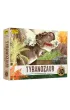 Tyranozaur. Ksi��ka i puzzle 3D Wilga Play