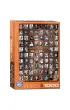 Puzzle 1000 el. Znani pisarze Eurographics