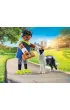 Playmobil My Life Biegacz z border collie 71740