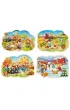 Puzzle maxi 4w1 - Cztery pory roku (8+12+15+20 el.) Castorland