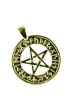 Sotis Pentagram runiczny Ag925 + Au 24kar, 5,1g