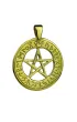 Sotis Pentagram runiczny Ag925 + Au 24kar, 5,1g