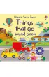 Things That Go Sound Book wer. angielska
