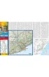 Barcelona city street map 1:20 000 laminat 2025