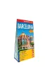 Barcelona city street map 1:20 000 laminat 2025