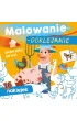 Pakiet dla przedszkolaka. Malowanie-doklejanie: Owoce, Warzywa, Zwierz�ta na wsi, Dinozaury + Kredki Bambino