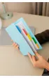 Biurfol Segregator A5 PP 2cm 2R pastel niebieski