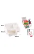 Mp Main Paper Organizer na biurko z szufladk� bia�y