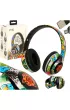 Suchawki bezprzewodowe nauszne P35 Bluetooth LED Gaming Sport