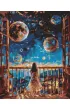 Ideyka Diamentowa mozaika - Marzycielska noc 40x50cm