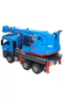 MAN TGS z d�wigiem - niebieski Bruder