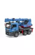 MAN TGS z d�wigiem - niebieski Bruder