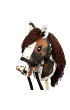 Hobby Horse Skippi. Ko� na kiju gniado-srokaty
