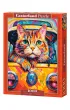 Puzzle 1000 el. Cat Bus Travel Castorland