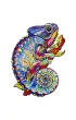 Puzzle 195 drewniane Kameleon Recent Toys