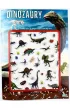 Dinozaury. Ksi��eczka z wypuk�ymi naklejkami