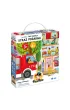Puzzle CzuCzu 40 el. Tak dzia�a Stra� po�arna Bright Junior Media