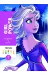 Disney. Girl power. Zagadkowe rysunki. Art therapy. Kolorowanka antystresowa
