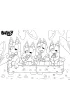 Puzzle dwustronne eko 24 el. Bluey Lisciani