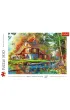 Puzzle 500 el. Chatka nad rzek� Trefl