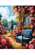 Ideyka Malowanie po numerach - Kwiatowy ogr�d 40x50cm