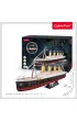 Puzzle 3D 246 el. Titanic LED Cubic Fun