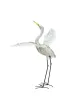 ProGarden Figurka ogrodowa uraw duy metalowy 123 cm