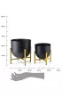 Mondex Komplet osonek Swen Boule Gold Black