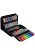 D�ugopisy �elowe kolorowe w etui + 100 wk�ad�w 100 szt.