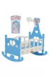 Polesie 62079 ��eczko-hu�tawka dla lalek Nr3 sk�adane (8elem.) w worku