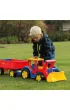 Gigant Traktor �adowarka z przyczep� Wader