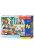 Puzzle 100 el. Crazy Pet Bath Castorland
