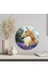 Twoje Hobby Malowanie po numerach okr�g�e - Ko� w lawendzie 40cm