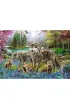 Puzzle 1000 el. Wilcza rodzina Trefl