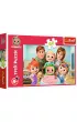 Puzzle 60 el. Cocomelon, Wspania�y dzie� Trefl